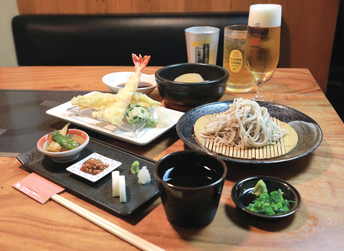 夜のお勧め「ほろ酔いセット」2ドリンク付