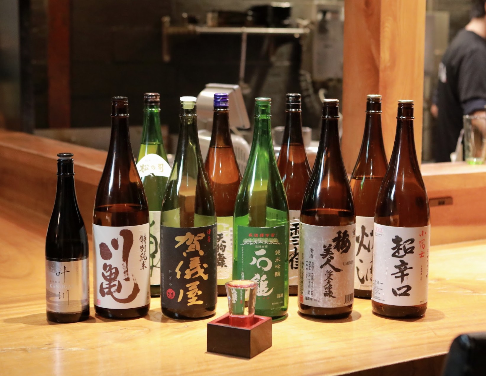 愛媛の日本酒と全国の話題の酒が楽しい