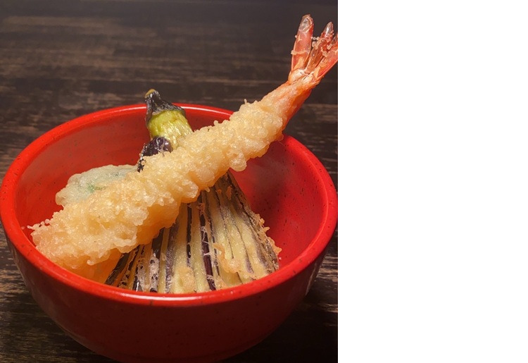 揚げたて ミニ天丼セット（蕎麦の価格は別）