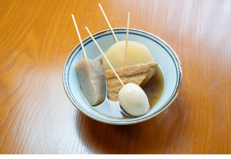 （セルフ式）蕎麦出汁のおでん