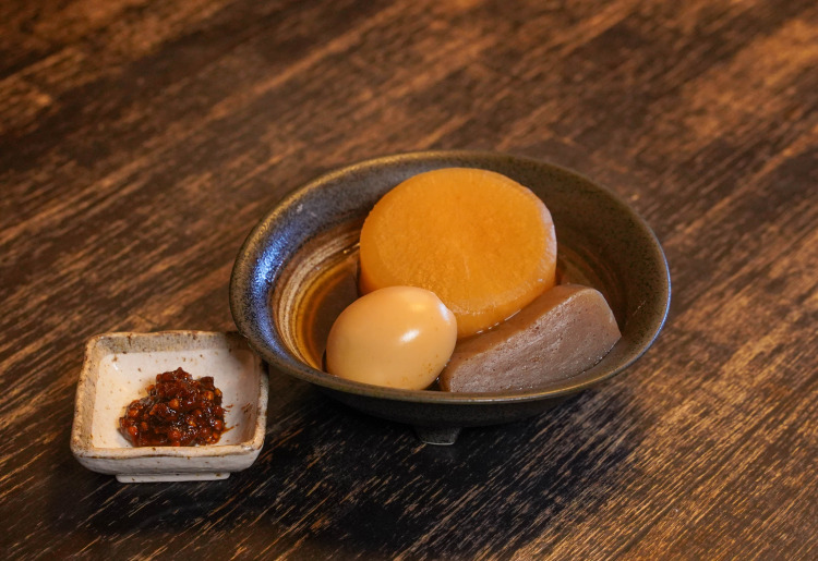 そば出汁おでん 3種盛り