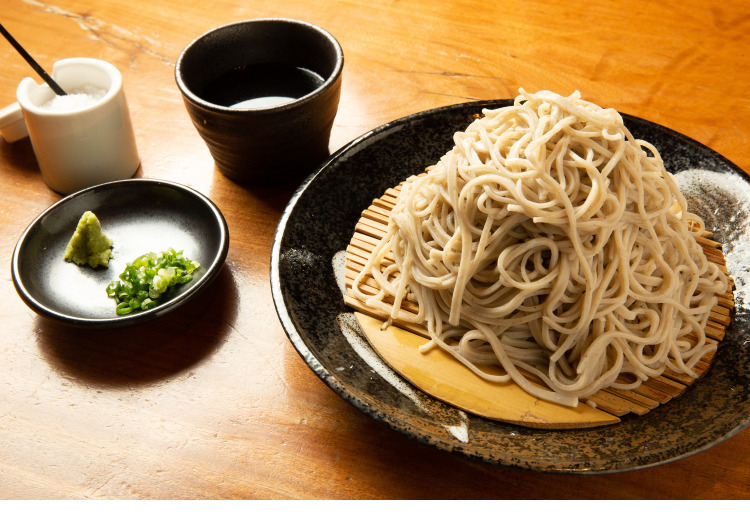 【冷】十割ざる蕎麦（10月31日までのイベント価格　770円です！！）