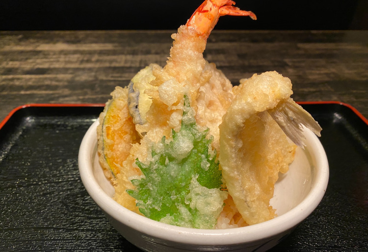 蕎麦屋の天丼