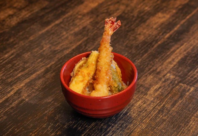 そば屋のミニ天丼