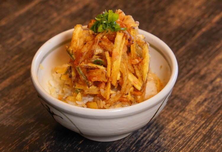 【ディナー限定】そば屋のかき揚げ丼
