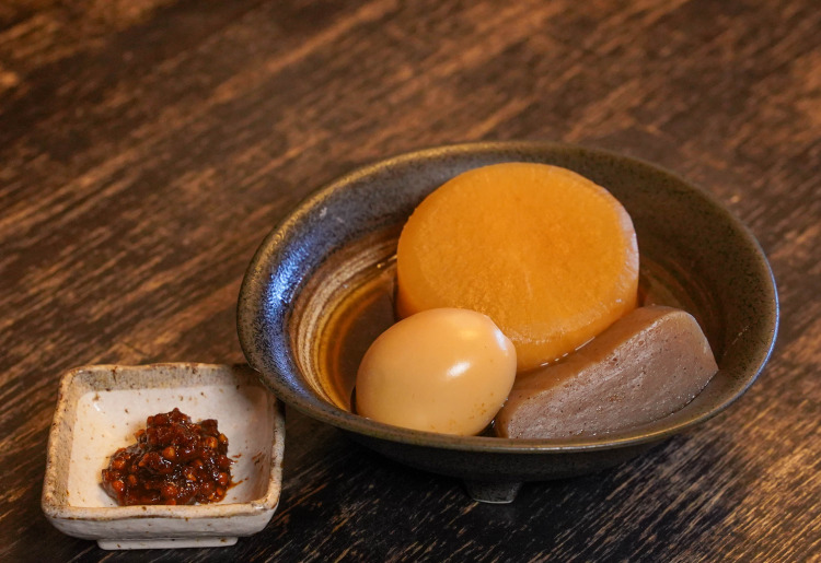 蕎麦出汁おでん 人気の定番3種