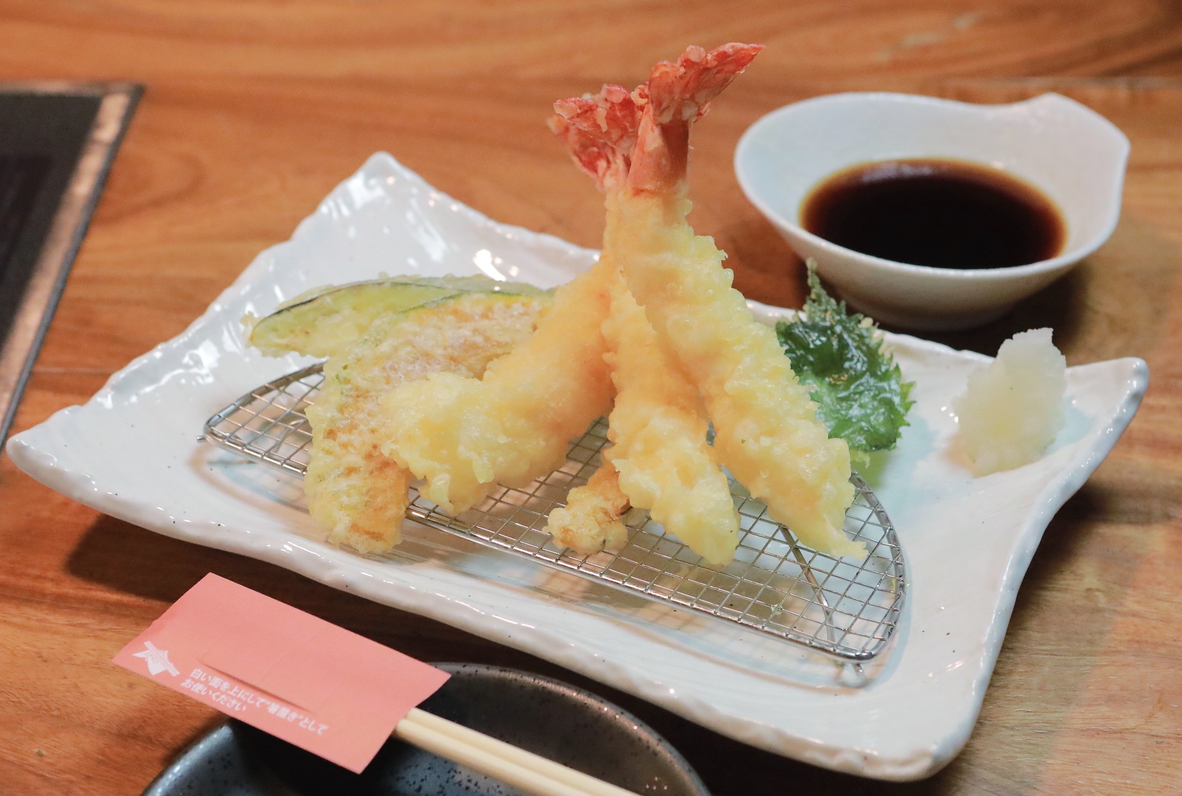 海老天盛り合わせ